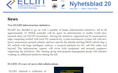 New issue of the ELLIIT Newsletter