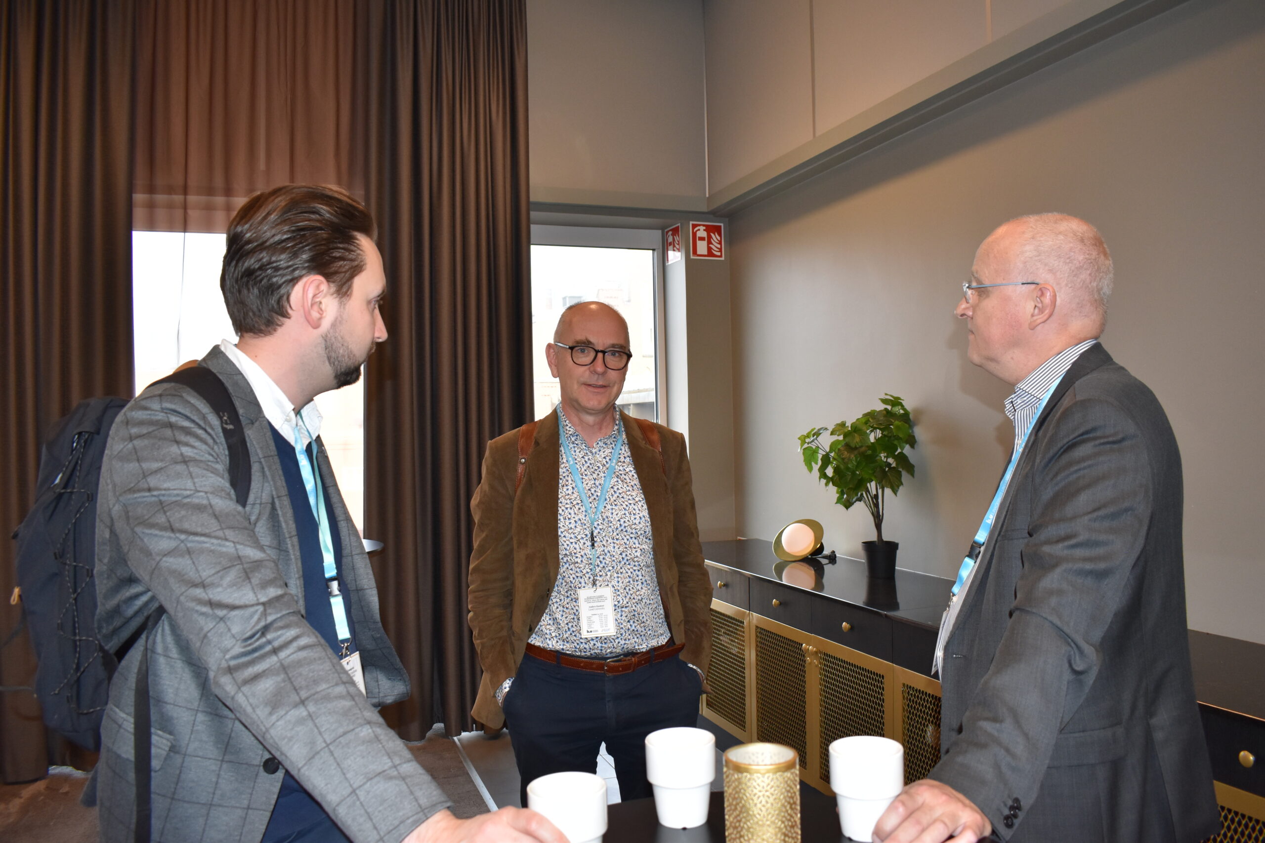 Visiting Scholar Jan Kronqvist, Invited Speaker Anders Rantzer and Organizing Committe Member Anders Hansson