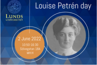 Poster for Louise Petrén day 2022.